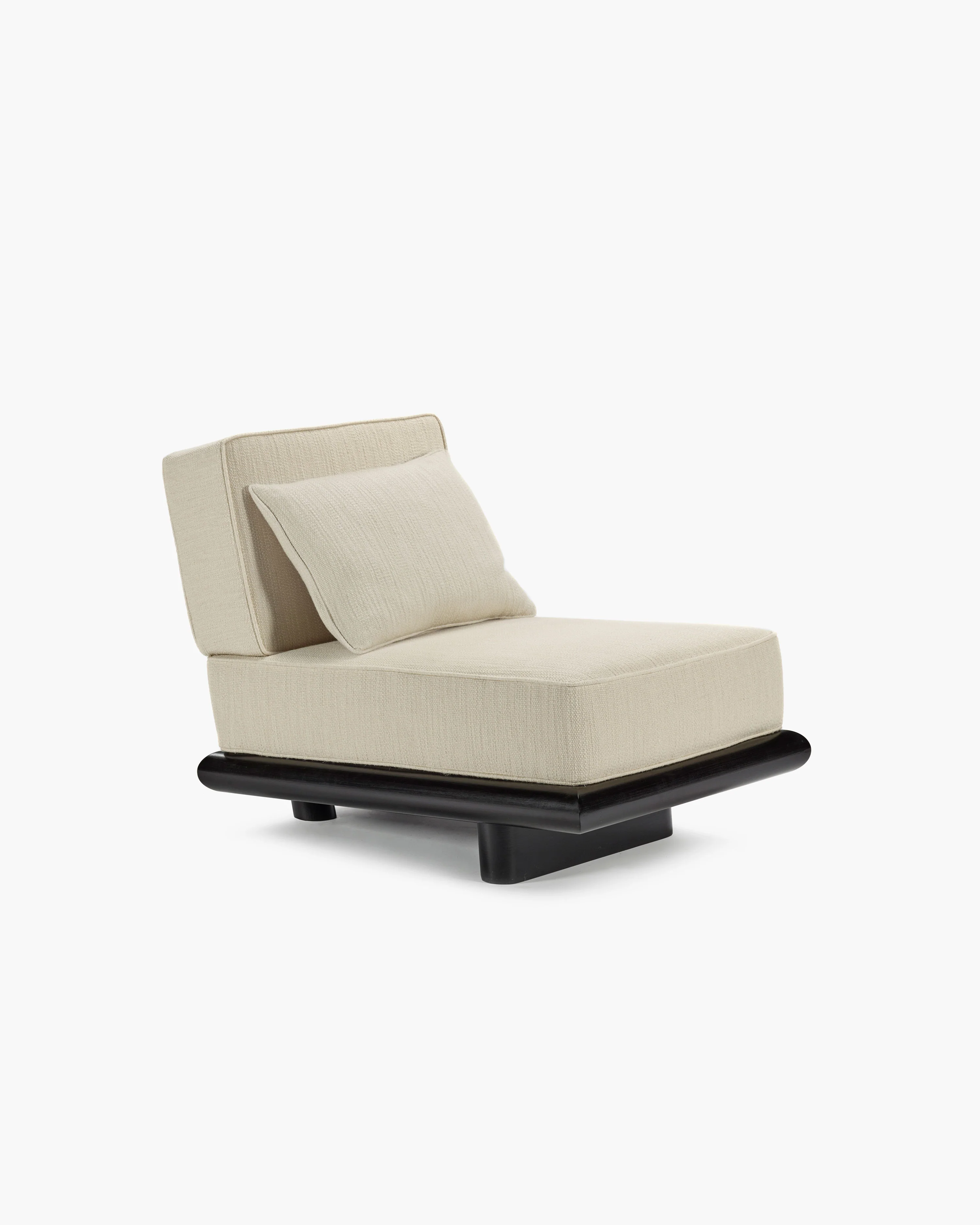 Sofa coco natural + frame oak stained black Ono 1 - Image 6