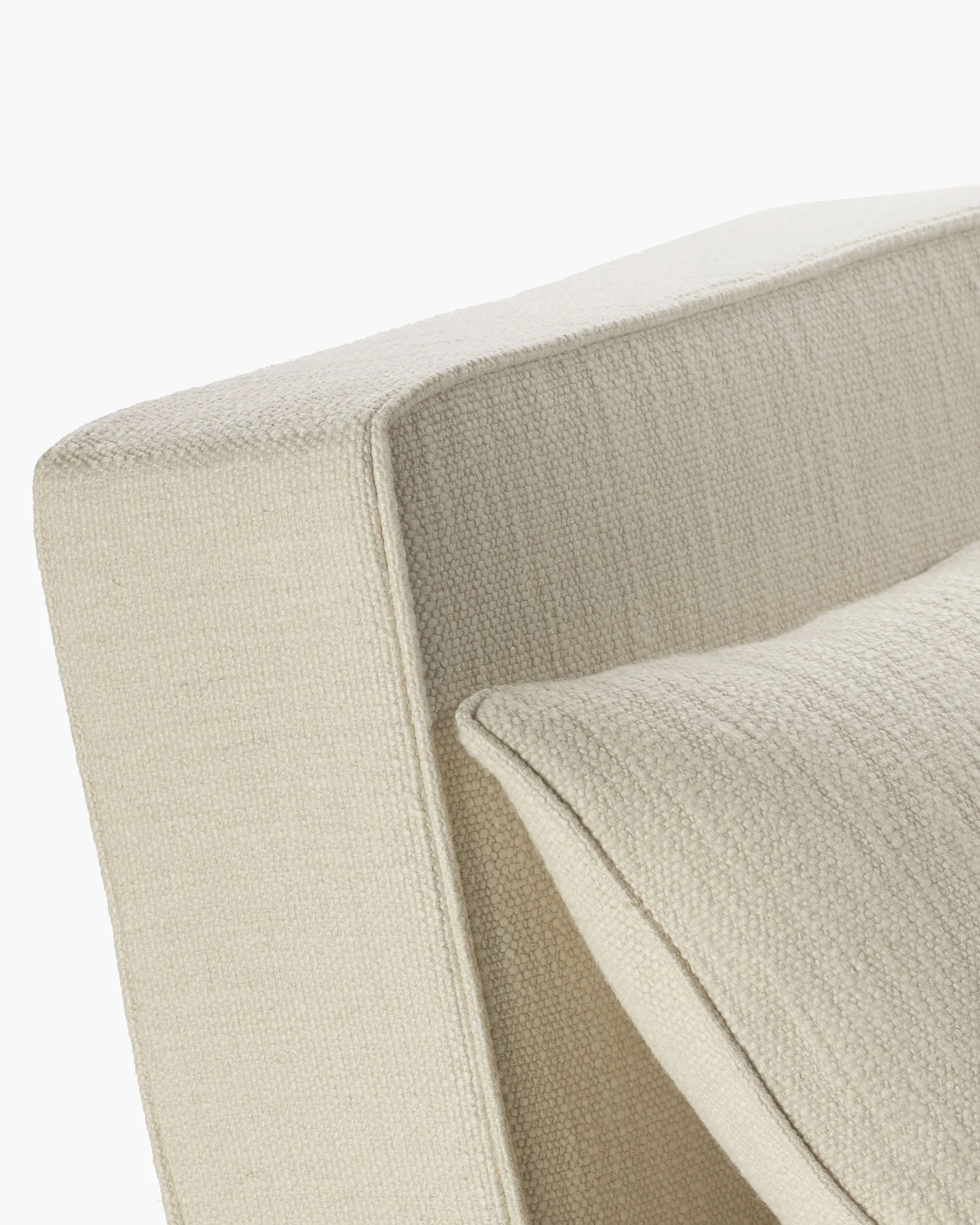 Sofa coco natural + frame oak stained black Ono 1 - Image 9